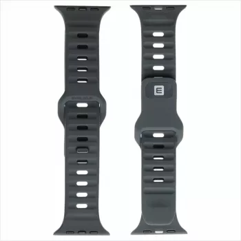 Evelatus Watch 38/40/41 Sport Silicone Loop antracitová sivá