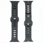 Evelatus Watch 38/40/41 Sport Silicone Loop antracitová sivá