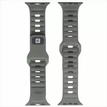 Evelatus Watch 38/40/41 Sport Silicone Loop tmavosivý