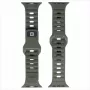 Evelatus Watch 42/44/45 Sport Silicone Loop tmavozelená