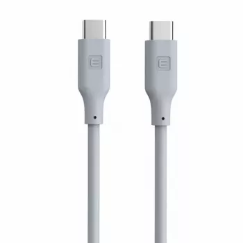 Evelatus USB-C na USB-C silikónový kábel 1,2m 60W / 20V 3A biely