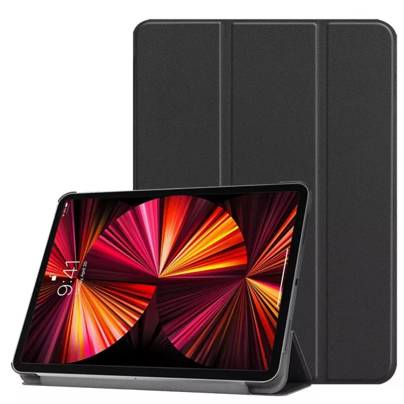 iLike Tab M8 8 4th Gen TB-300 trojité puzdro Eco-Leather Stand čierne