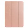 iLike iPad 10.2 Tri-Fold Eco-Leather Stand Case ružové zlato