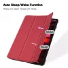 iLike Redmi Pad SE 11 Tri-Fold Eco-Leather puzdro so stojanom Coral Pink