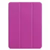 iLike iPad Air 4 10,9 / iPad Air 5 trojité ekologické kožené puzdro s stojanom fialová