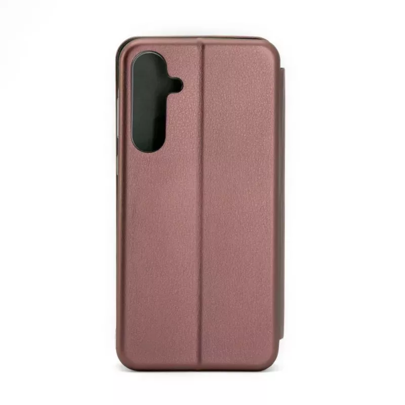 iLike Samsung Galaxy A55 Knižné puzdro Plum