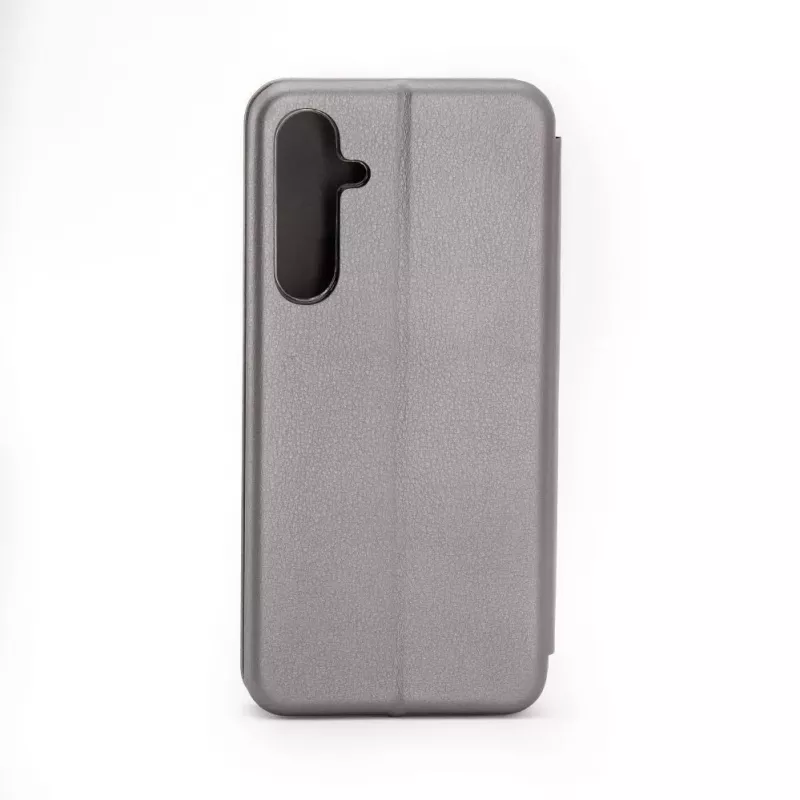 iLike Samsung Galaxy A55 Knižné puzdro Silver