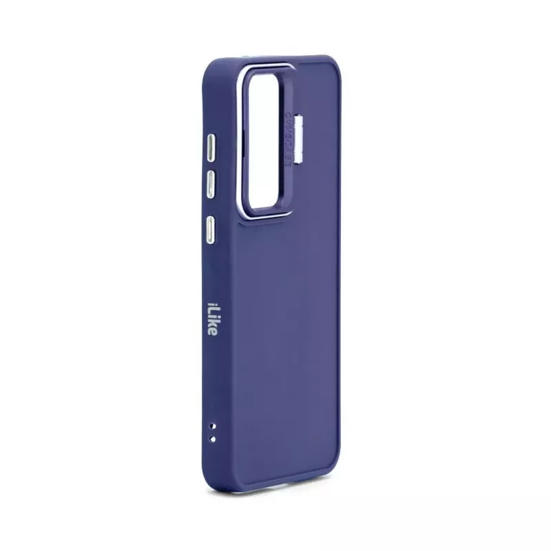 iLike Samsung Galaxy A15 Hybrid Case so stojanom na kameru modrá