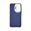 iLike Samsung Galaxy A15 Hybrid Case so stojanom na kameru modrá