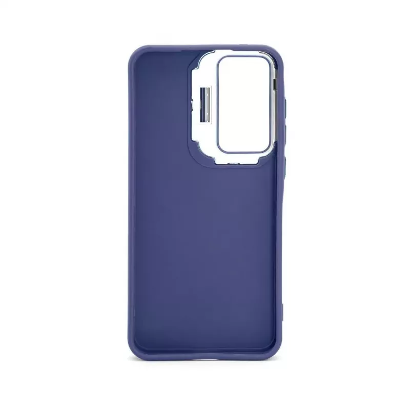 iLike Samsung Galaxy A15 Hybrid Case so stojanom na kameru modrá
