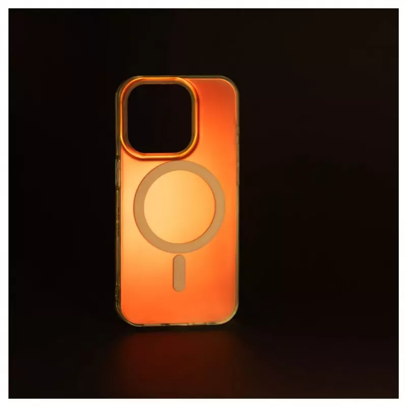 Evelatus Apple iPhone 15 Pro Transparentné gradientné magnetické puzdro Chameleon