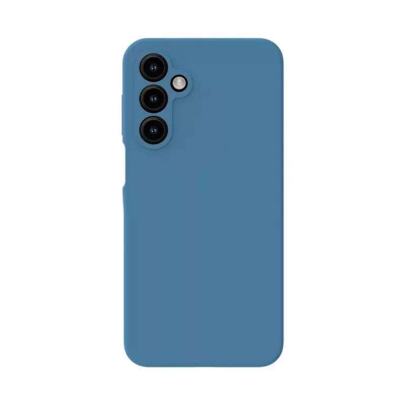 Evelatus Samsung Galaxy A14 4G / 5G Premium Soft Touch Silicone Case sivomodrá