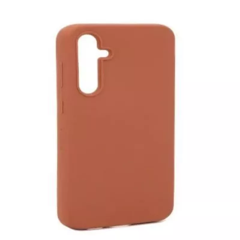 Evelatus Samsung Galaxy A54 Premium Soft Touch Silicone Case sedlová hnedá