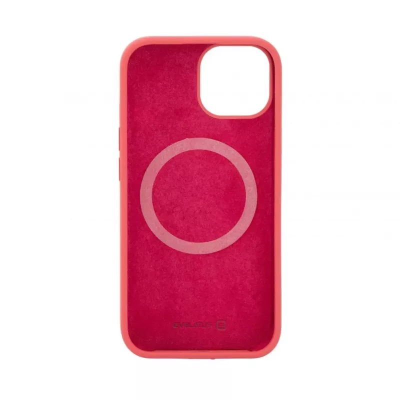 Evelatus Apple iPhone 15 Premium MagSafe Soft Touch silikónové puzdro Camelia