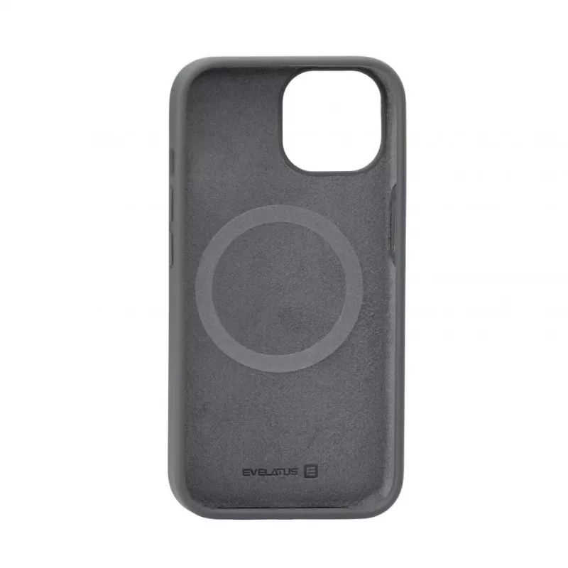 Evelatus Apple iPhone 15 Premium Magsafe Soft Touch Silicone Case kakaová