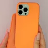 Evelatus Apple iPhone 15 Pro Max Premium MagSafe Soft Touch Silicone Case New Function oranžová