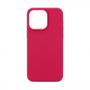 Evelatus Apple iPhone 15 Pro Max Premium MagSafe Soft Touch Silicone Case New Function ružovočervená