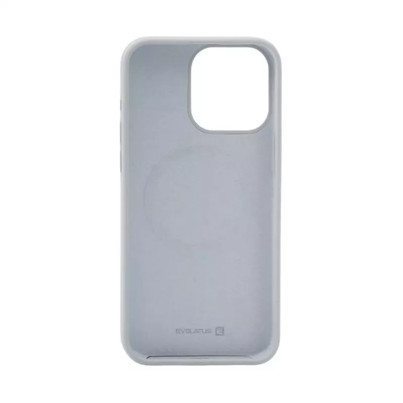 Evelatus Apple iPhone 15 Pro Premium Magsafe Soft Touch Silicone Case New Function sivomodrá
