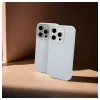 Evelatus Apple iPhone 15 Pro Max Premium Magsafe Soft Touch Silicone Case New Function sivomodrá