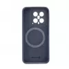 Evelatus Xiaomi 14 Premium Soft Touch silikónové puzdro Midnight Blue