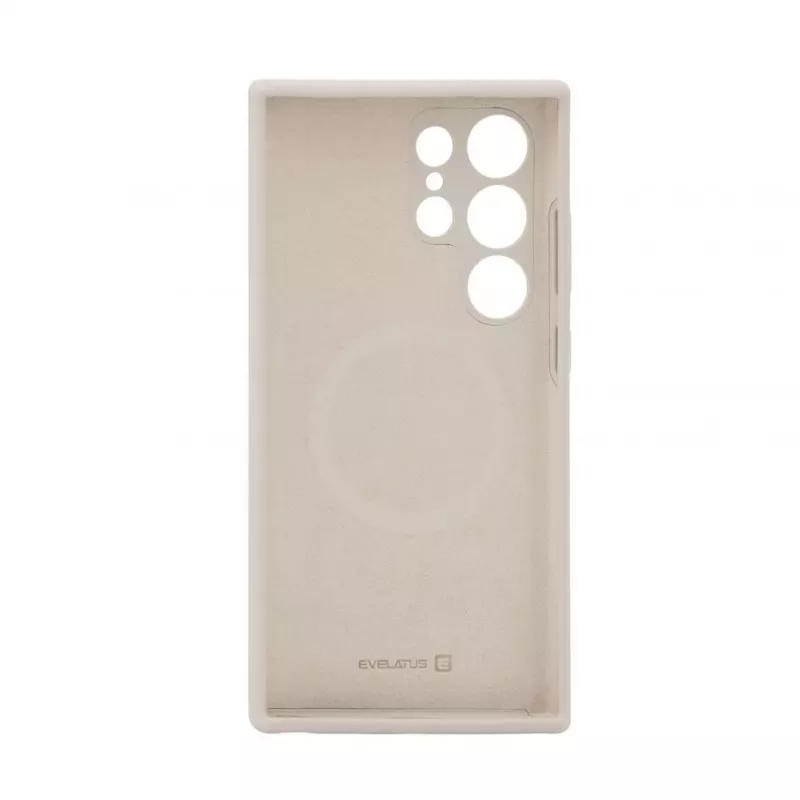 Evelatus Samsung Galaxy S24 Ultra Premium Magsafe Soft Touch silikónové puzdro sivé