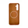 Evelatus Samsung Galaxy S23 FE Premium Soft Touch silikónové puzdro Saddle Brown