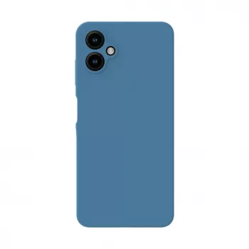 Evelatus Samsung Galaxy A05 Premium Soft Touch silikónové puzdro Midnight Blue