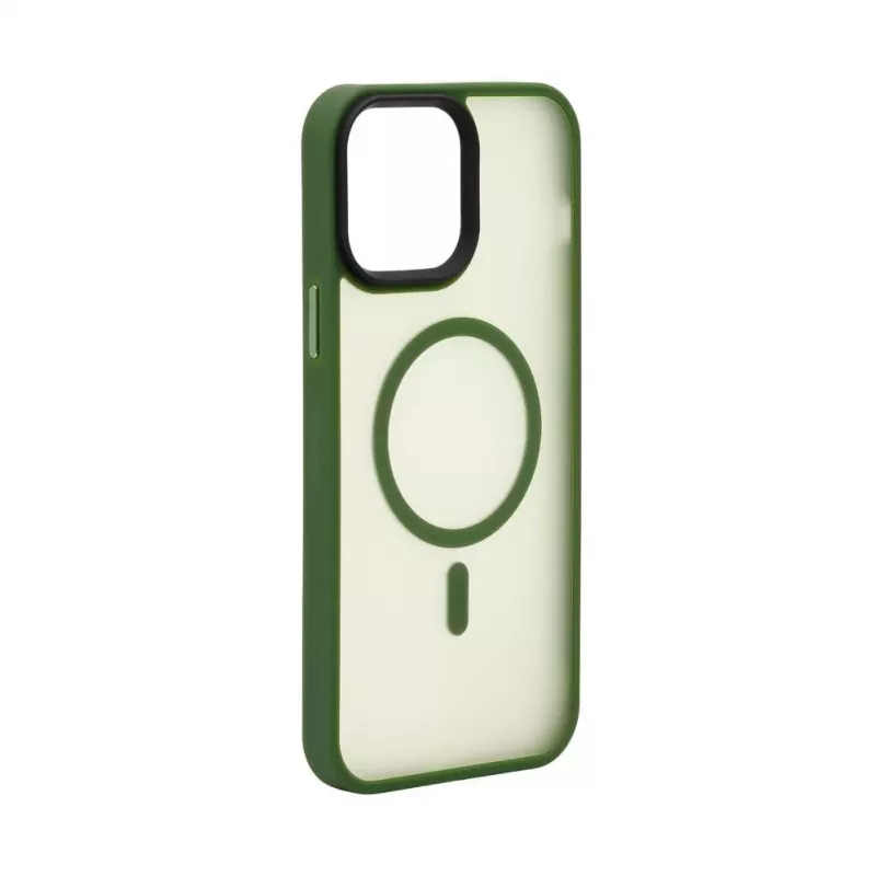 Evelatus Apple iPhone 13 Pro Max hybridné puzdro s MagSafe PC+TPU zelené