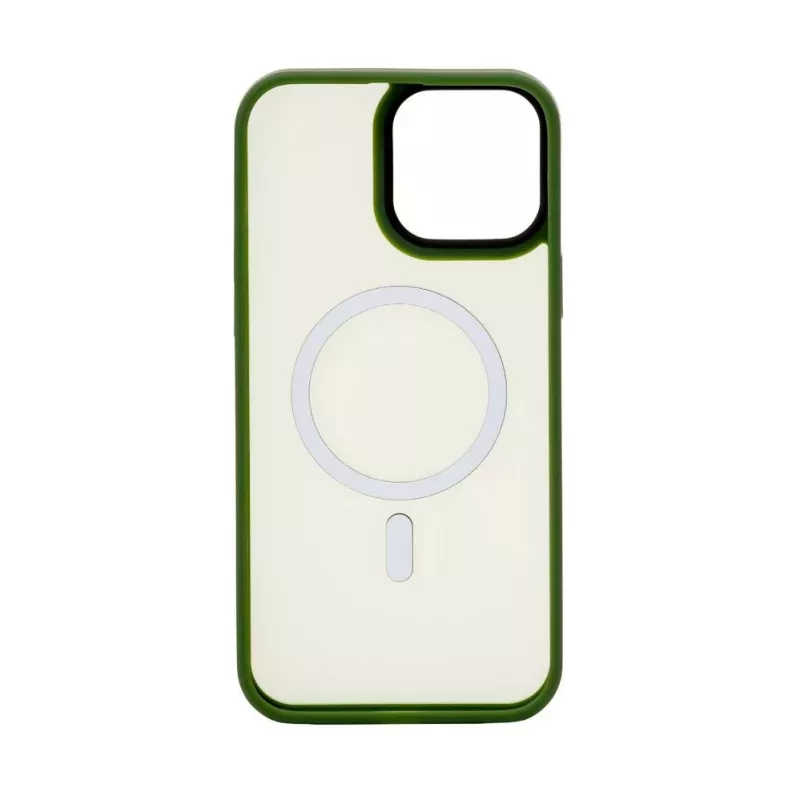 Evelatus Apple iPhone 13 Pro Max hybridné puzdro s MagSafe PC+TPU zelené
