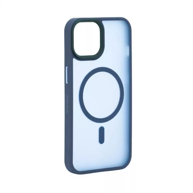 Evelatus Apple iPhone 14 hybridné puzdro s MagSafe PC+TPU modré