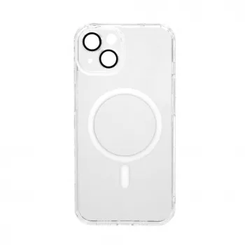 Evelatus Apple iPhone 14 priehľadné puzdro s MagSafe a ochranou kamery transparentné