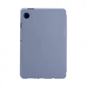 Evelatus Galaxy Tab A9 puzdro na tablet s imitáciou mikrovlákna vo vnútri levanduľová sivá