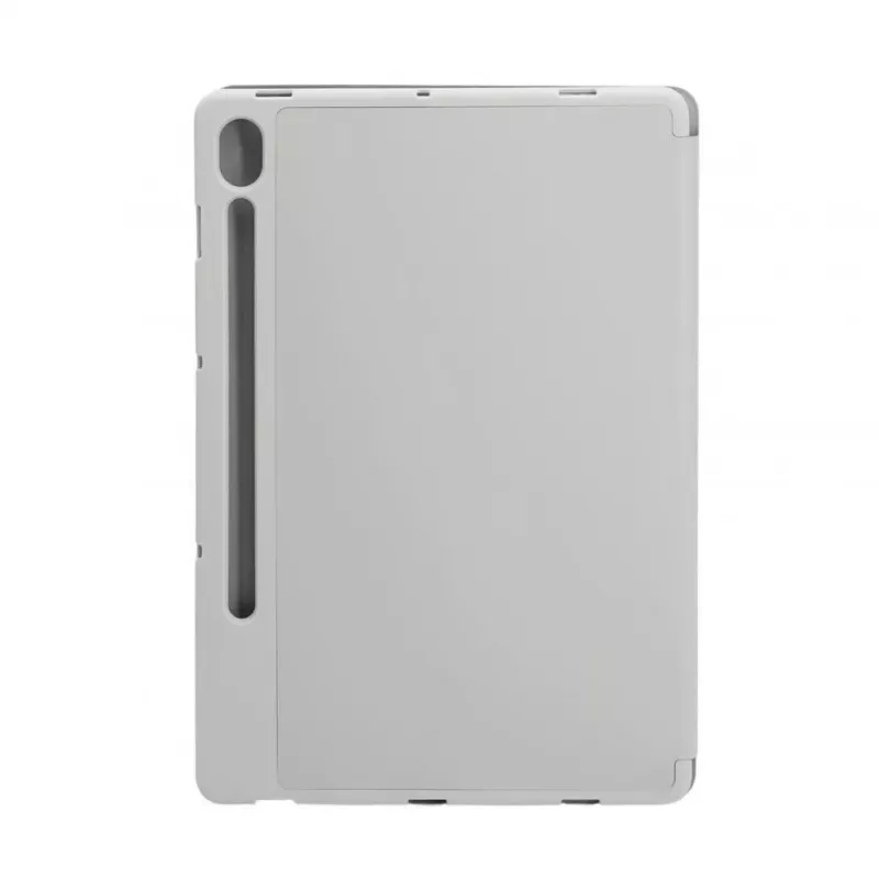 Evelatus Galaxy Tab S9 FE puzdro na tablet s umelým mikrovláknovým vnútrom strieborné