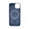 Connect Apple iPhone 14 Premium MagSafe Soft Touch silikónové puzdro Midnight Blue