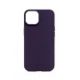 Connect Apple iPhone 14 Premium MagSafe Soft Touch Silicone Case New Function purpurové