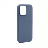 Connect Apple iPhone 14 Pro Premium MagSafe Soft Touch Silicone Case New Function polnočná modrá