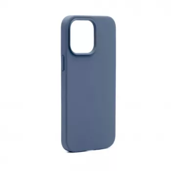 Connect Apple iPhone 14 Pro Premium MagSafe Soft Touch Silicone Case New Function polnočná modrá