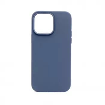 Connect Apple iPhone 14 Pro Premium MagSafe Soft Touch Silicone Case New Function polnočná modrá