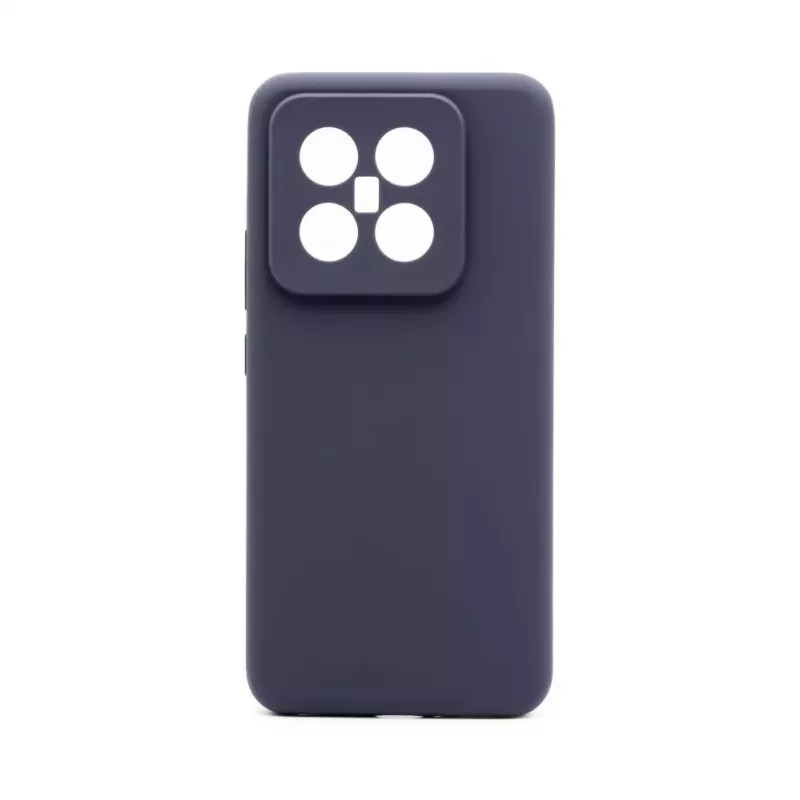 Connect Xiaomi 14 Pro Premium Quality Magnetic Soft Touch Silicone Case polnočná modrá