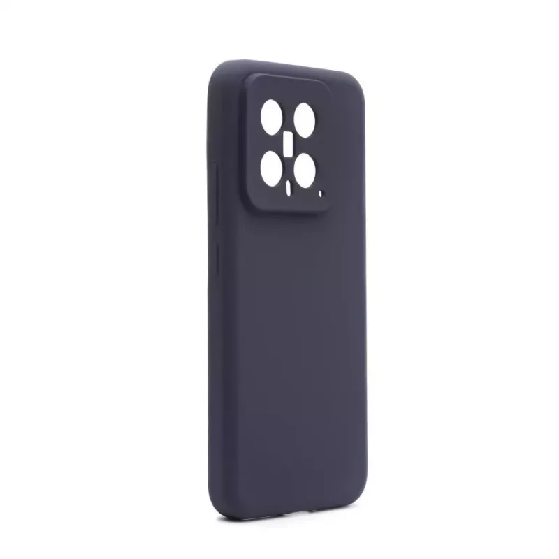 Connect Xiaomi 14 Pro Premium Quality Magnetic Soft Touch Silicone Case polnočná modrá