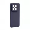 Connect Xiaomi 14 Pro Premium Quality Magnetic Soft Touch Silicone Case polnočná modrá