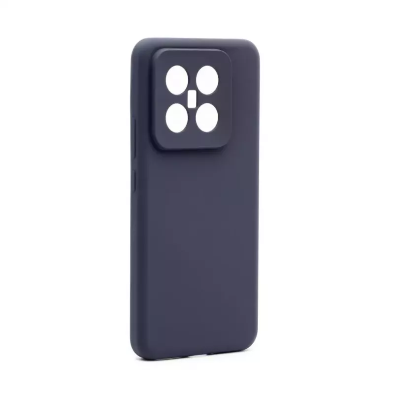 Connect Xiaomi 14 Pro Premium Quality Magnetic Soft Touch Silicone Case polnočná modrá