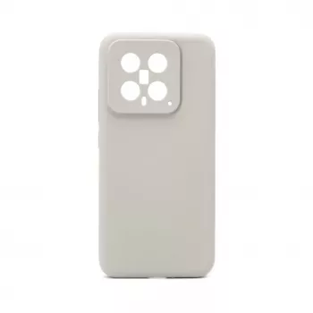 Connect Xiaomi 14 Premium Quality Magnetic Soft Touch Silicone Case sivé