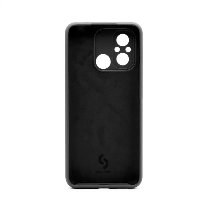Connect Xiaomi Redmi 12C Premium Quality Soft Touch Silicone Case čierne