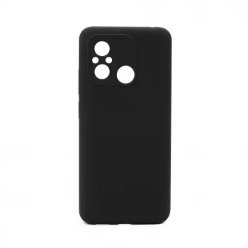 Connect Xiaomi Redmi 12C Premium Quality Soft Touch Silicone Case čierne