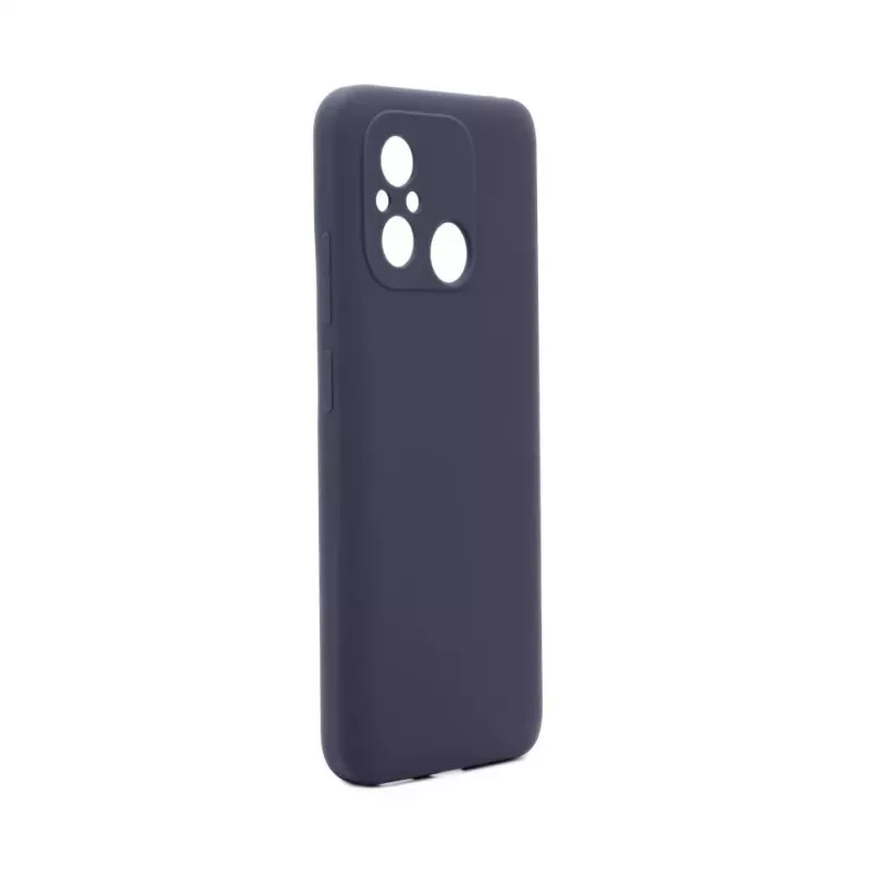 Connect Xiaomi Redmi 12C Premium Quality Soft Touch Silicone Case polnočná modrá