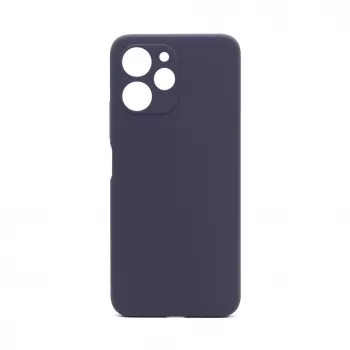 Connect Xiaomi Redmi 12 / Redmi 12 5G Premium Quality Soft Touch Silicone Case polnočná modrá