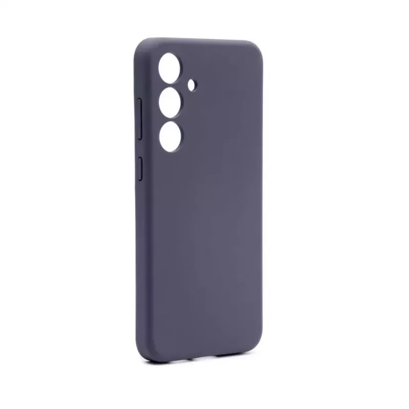 Connect Samsung Galaxy S24 Premium Quality Magnetic Soft Touch Silicone Case polnočná modrá
