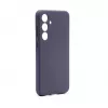 Connect Samsung Galaxy S24 Plus Premium Quality Magnetic Soft Touch Silicone Case polnočná modrá
