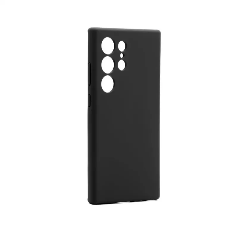 Connect Samsung Galaxy S24 Ultra Premium Quality Magnetic Soft Touch Silicone puzdro čierna
